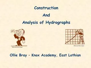 Construction And Analysis of Hydrographs