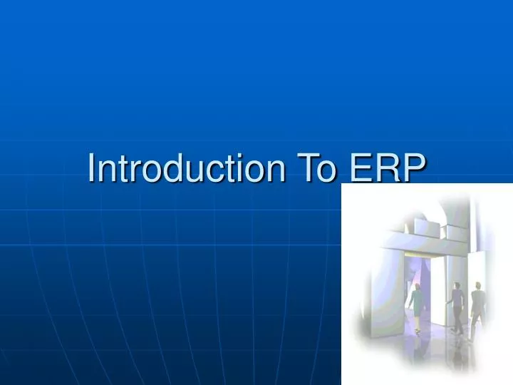introduction to erp