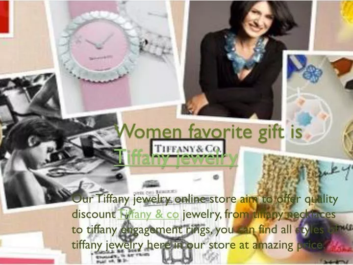 women favorite gift is tiffany jewelry