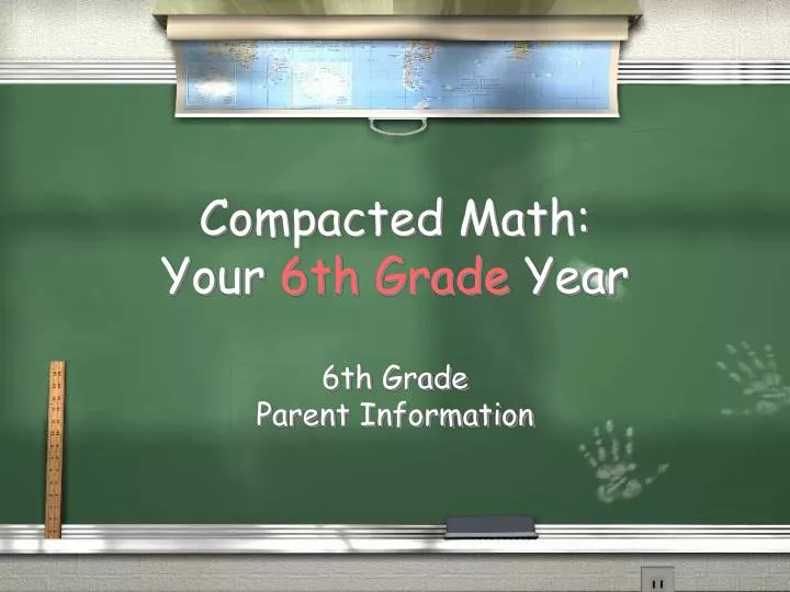 compacted math your 6th grade year