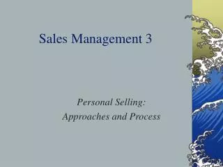 Sales Management 3