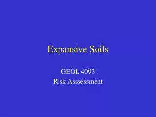 Expansive Soils