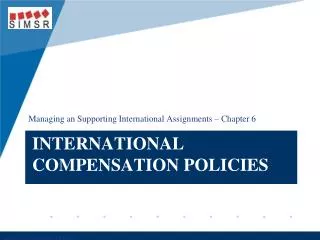 International Compensation Policies