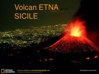 Volcan ETNA SICILE