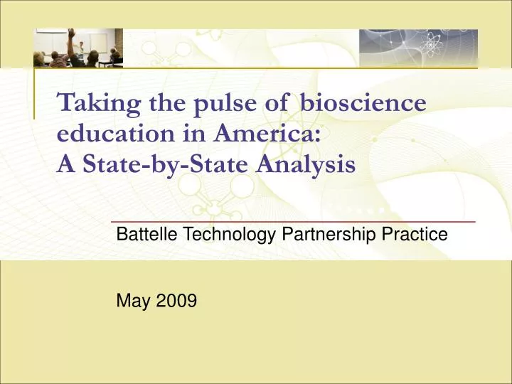 taking the pulse of bioscience education in america a state by state analysis
