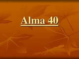 Alma 40