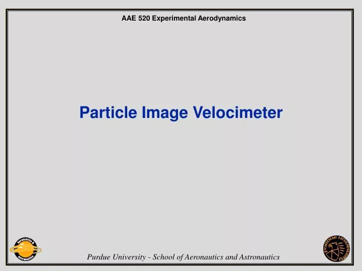 particle image velocimeter