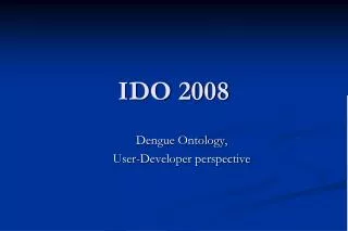 IDO 2008