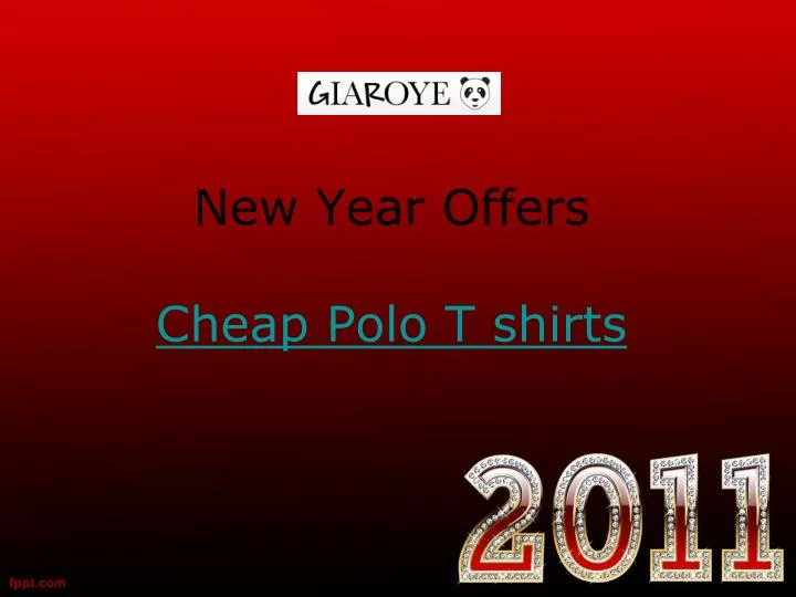 new year offers cheap polo t shirts