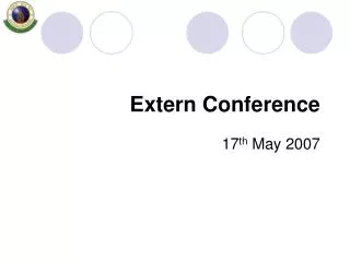 Extern Conference