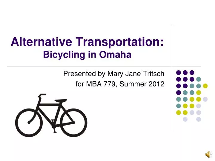 alternative transportation bicycling in omaha