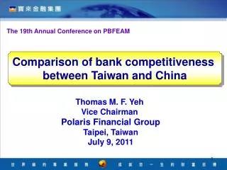 The 19th Annual Conference on PBFEAM