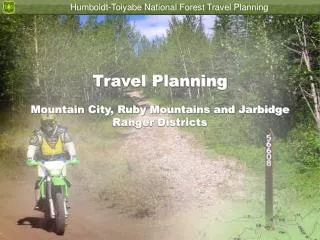 Travel Planning Mountain City, Ruby Mountains and Jarbidge Ranger Districts