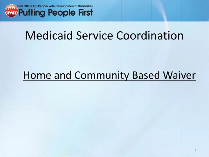 medicaid service coordination
