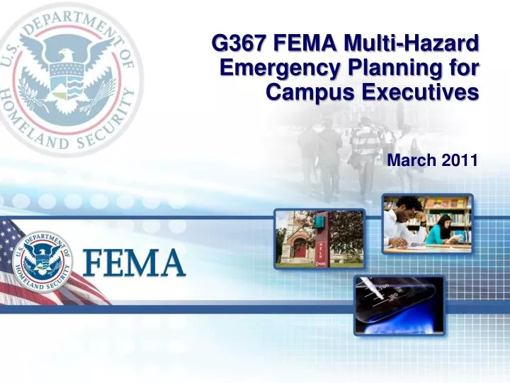 g367 fema multi hazard emergency planning for campus executives