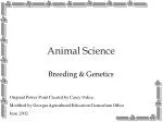 Animal Science - slide 1