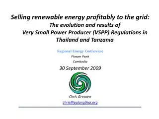 Selling renewable energy profitably to the grid: The evolution and results of Very Small Power Producer (VSPP) Regulat
