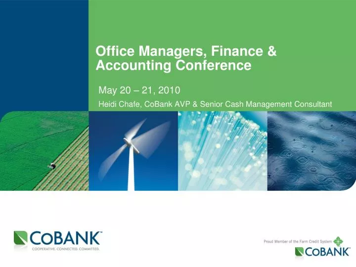 office managers finance accounting conference