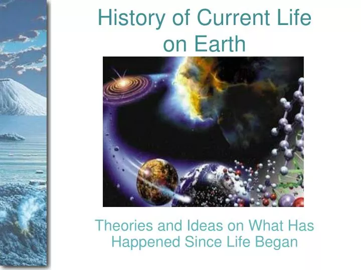 history of current life on earth