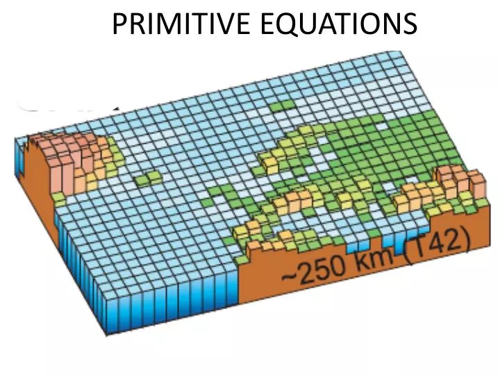 primitive equations