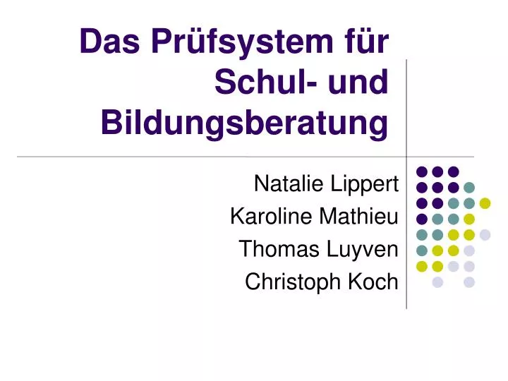 natalie lippert karoline mathieu thomas luyven christoph koch