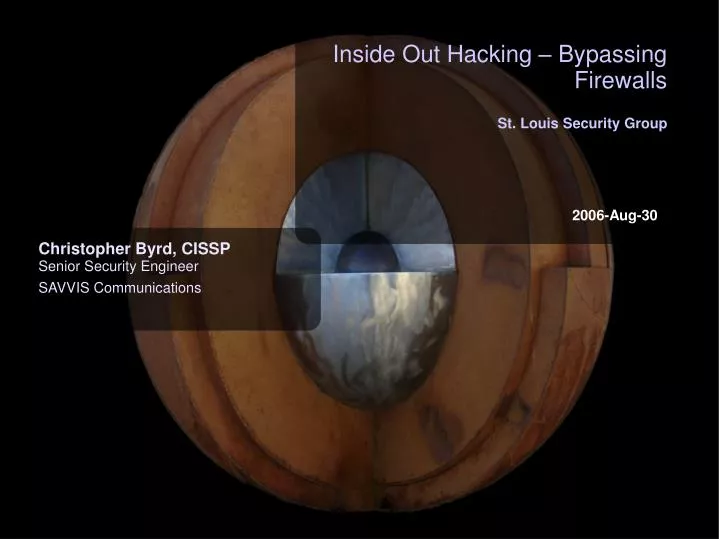 inside out hacking bypassing firewalls