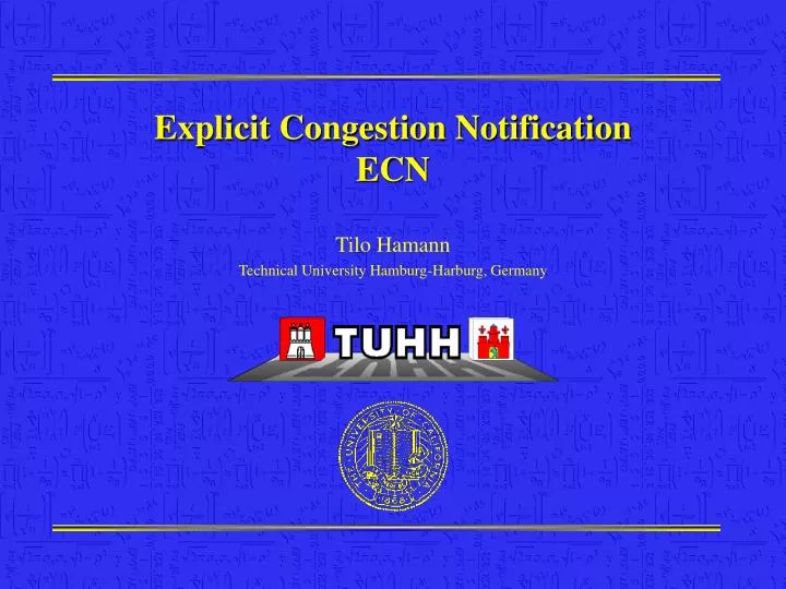 explicit congestion notification ecn