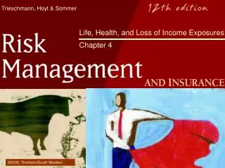 Life, Health, and Loss of Income Exposures Chapter 4