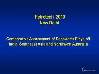Petrotech 2010 New Delhi