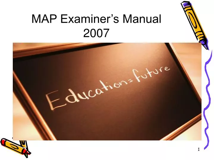 map examiner s manual 2007