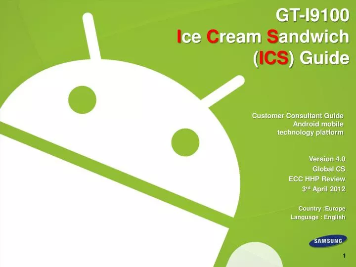 gt i9100 i ce c ream s andwich ics guide