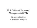 PPT - U.S. Office Of Personnel Management Office Of Inspector General ...