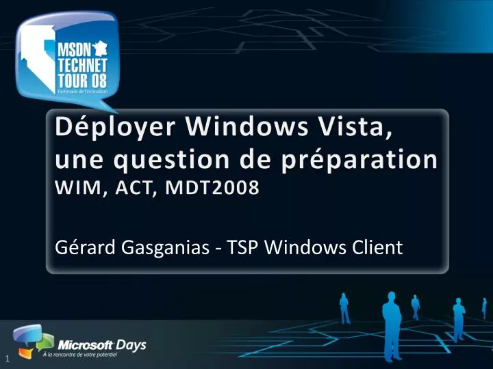 d ployer windows vista une question de pr paration wim act mdt2008