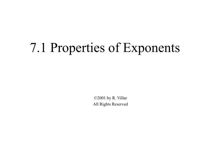 7 1 properties of exponents