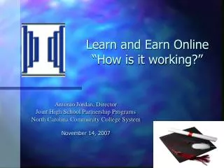 Learn and Earn Online “How is it working?”