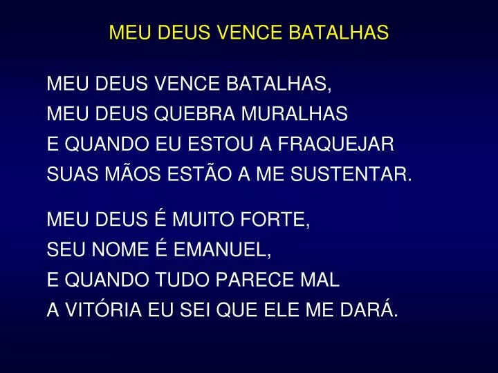 PPT - "O Senhor é meu pastor" PowerPoint Presentation - ID:4957848