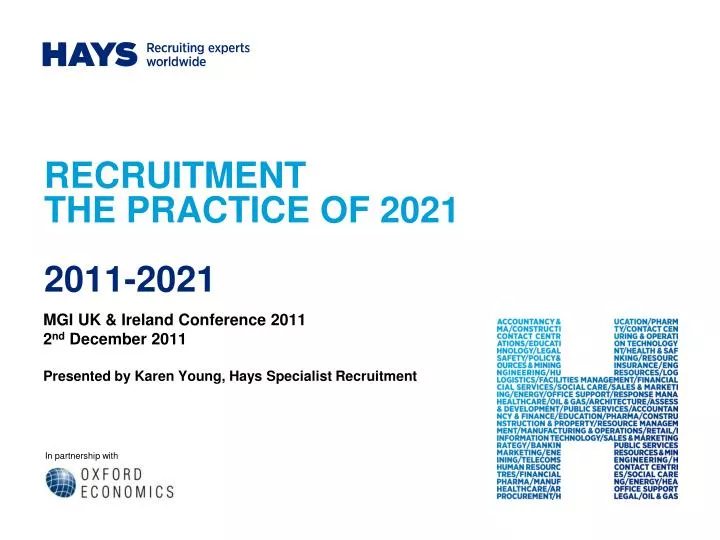 recruitment the practice of 2021 2011 2021