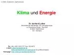 Klima und Energie - slide 1