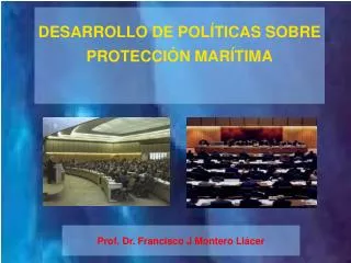 DESARROLLO DE POLÍTICAS SOBRE PROTECCIÓN MARÍTIMA