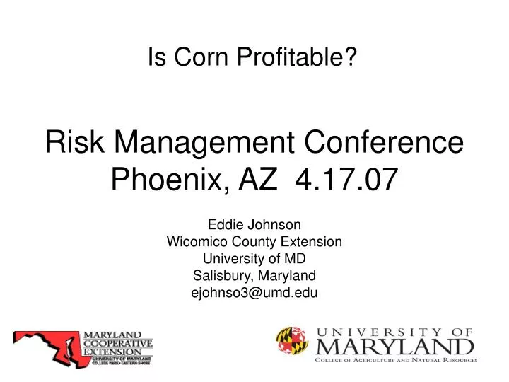 risk management conference phoenix az 4 17 07