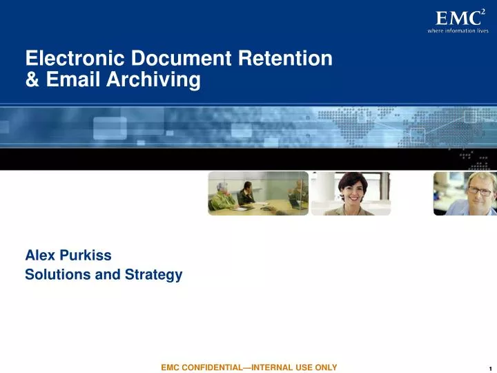 electronic document retention email archiving