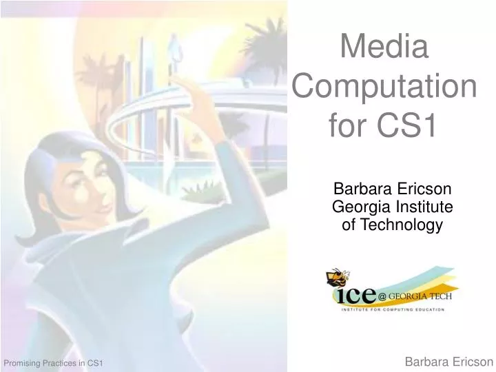 media computation for cs1