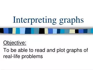 Interpreting graphs