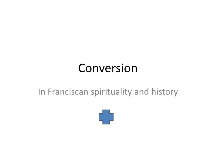 conversion