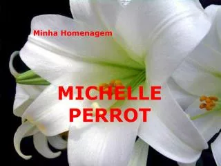 Minha Homenagem MICHELLE PERROT