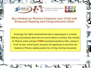 Hooked on Phonics Enriching Children of All Ages
