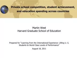Private school competition, student achievement, and education spending across countries