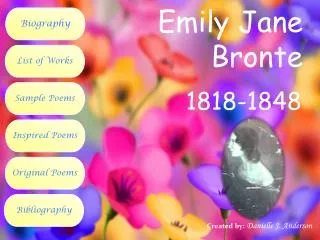 Emily Jane Bronte
