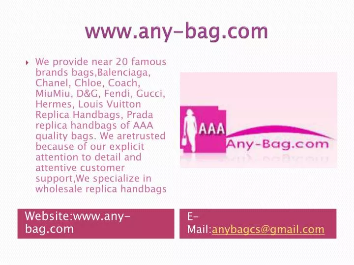 www any bag com