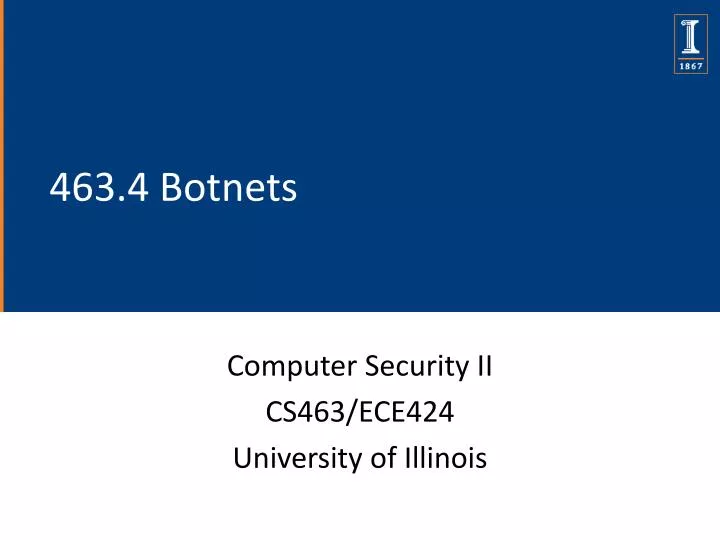 463 4 botnets
